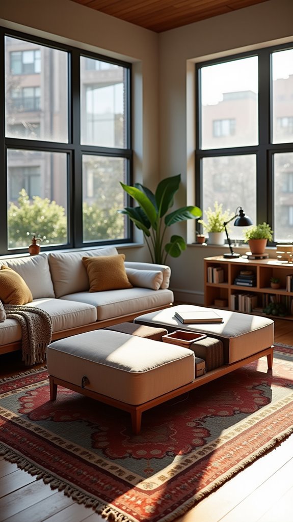 multi purpose small living furniture