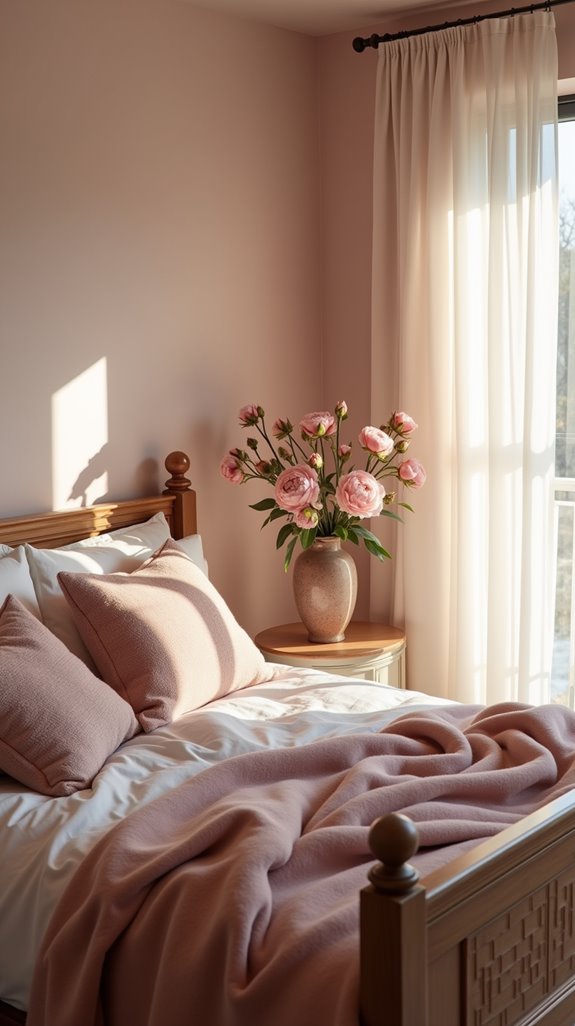 muted dusty rose elegance