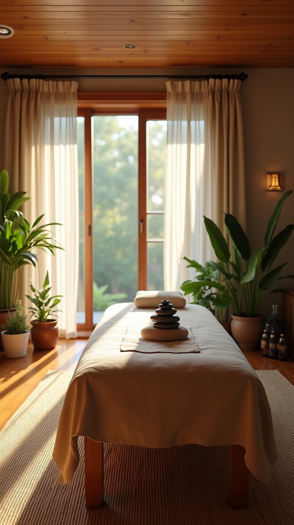 natural elements for tranquility