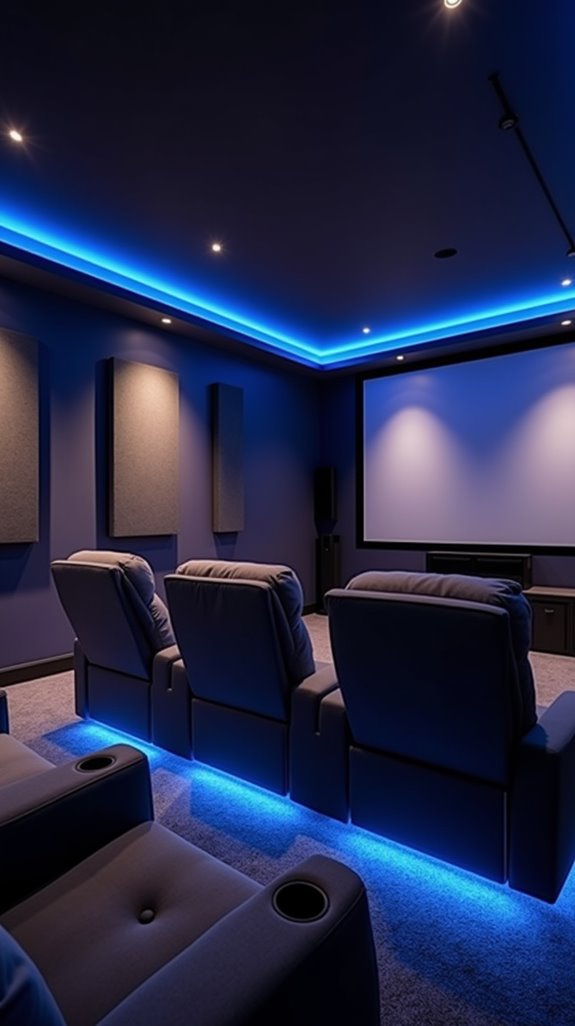 optimal media room layout