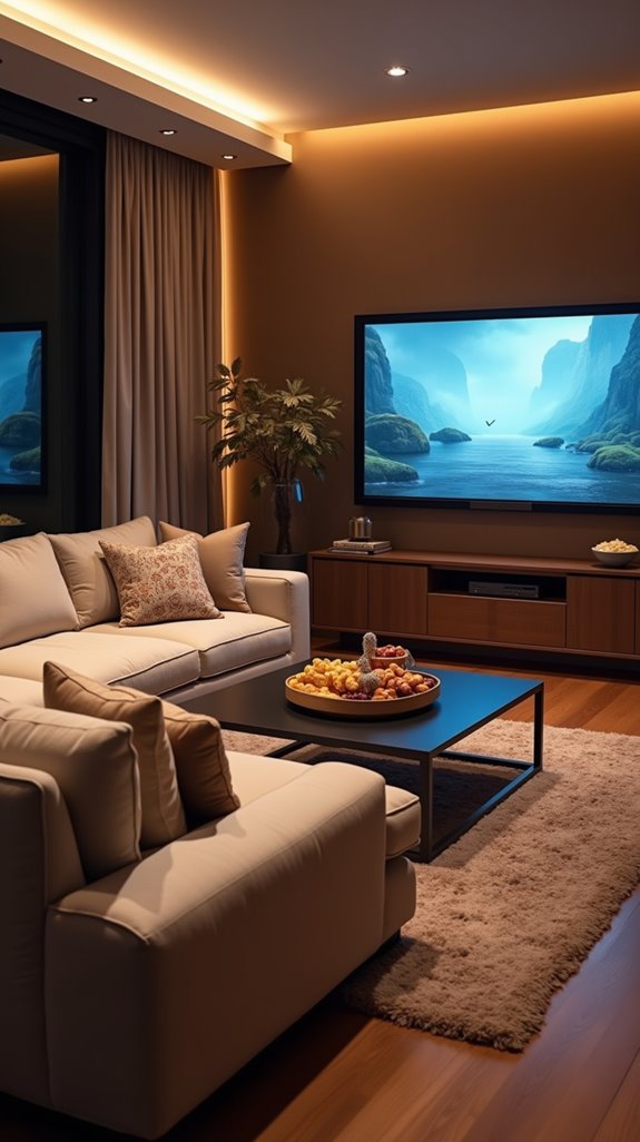 optimal tv viewing setup