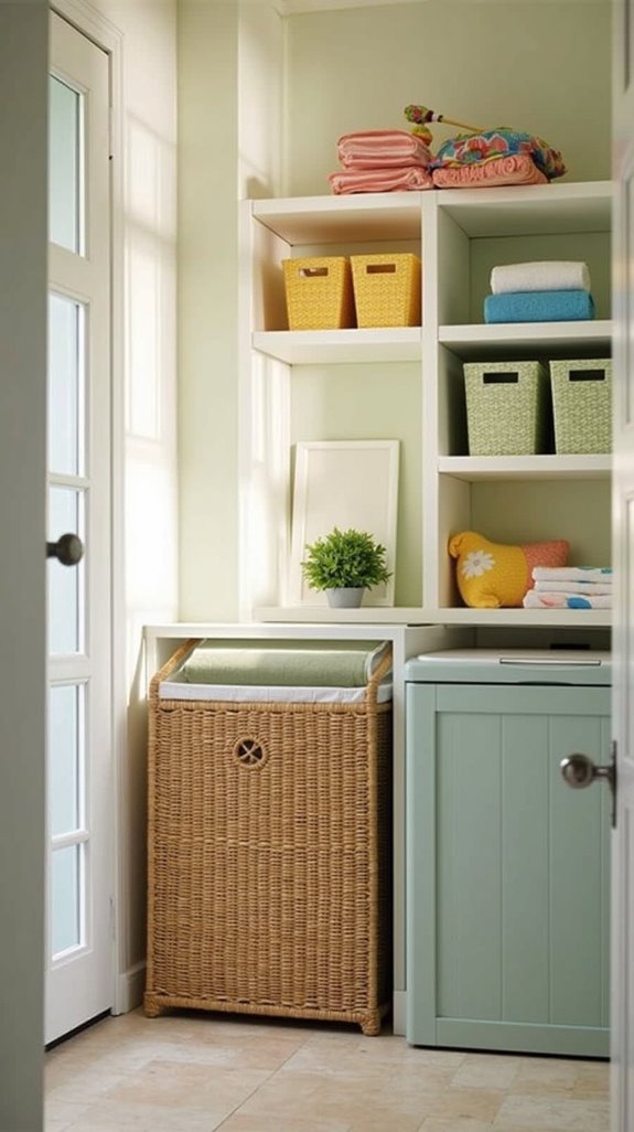 organize laundry with style