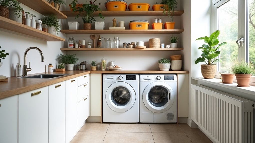 organize utility room efficiently