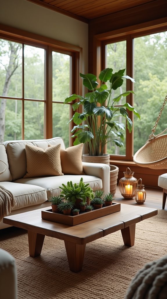 outdoor inspired serene retreat
