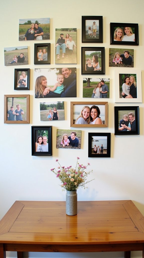 personalized memory wall art