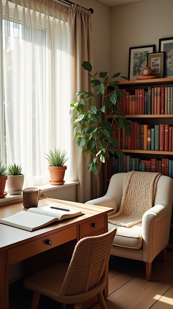 personalized study space decor