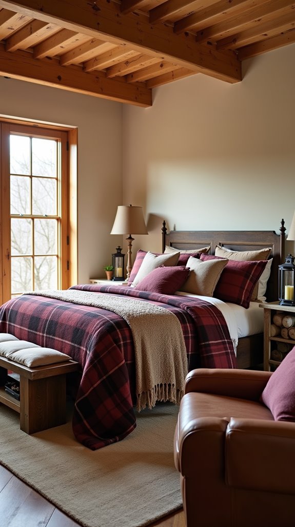 plaid bedding for cozy retreats