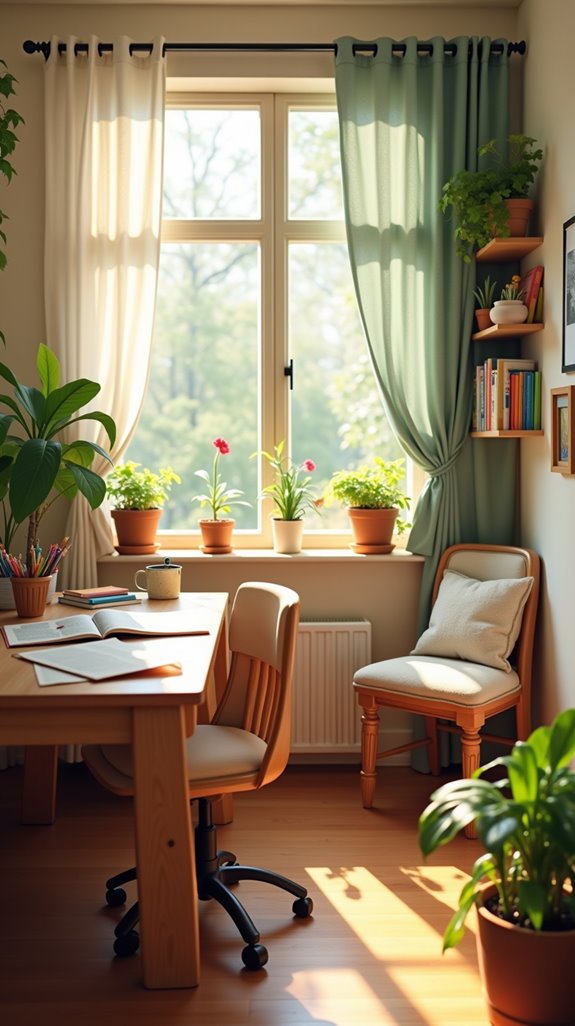 plants enhance learning environment