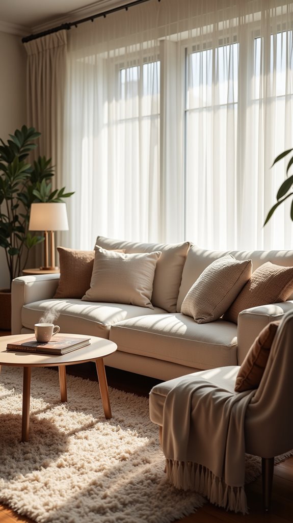 plush textiles enhance comfort