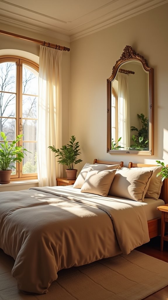 reflective decor for brightness