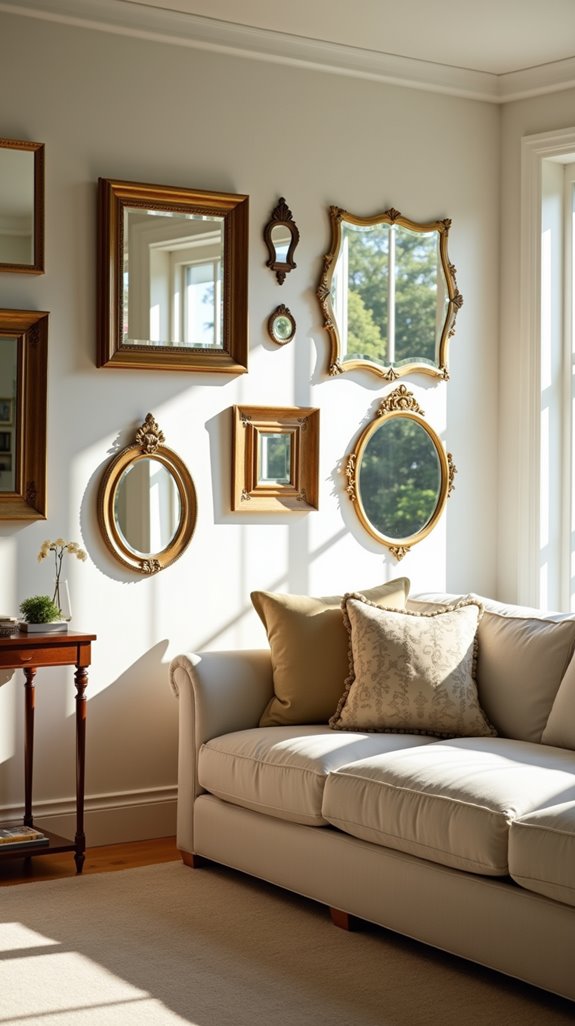 reflective surfaces enhance ambiance