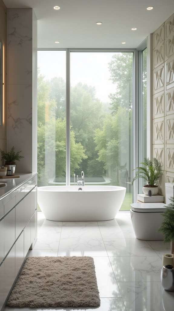 relaxing personal bathroom sanctuary