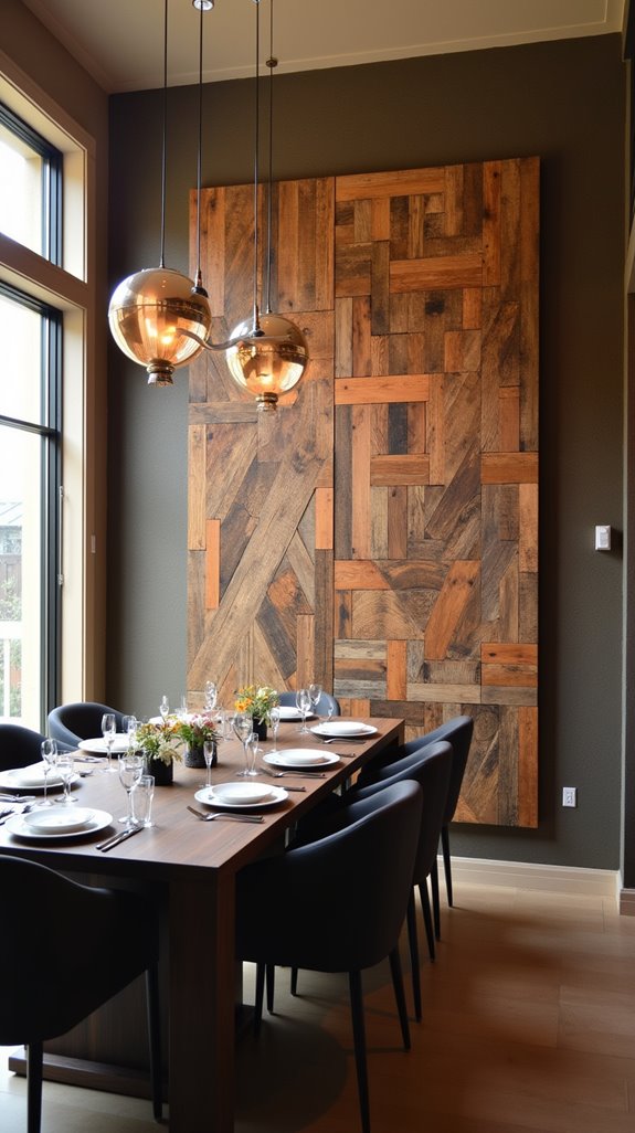 repurposed wood art charm