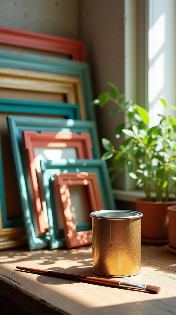 revamp old picture frames