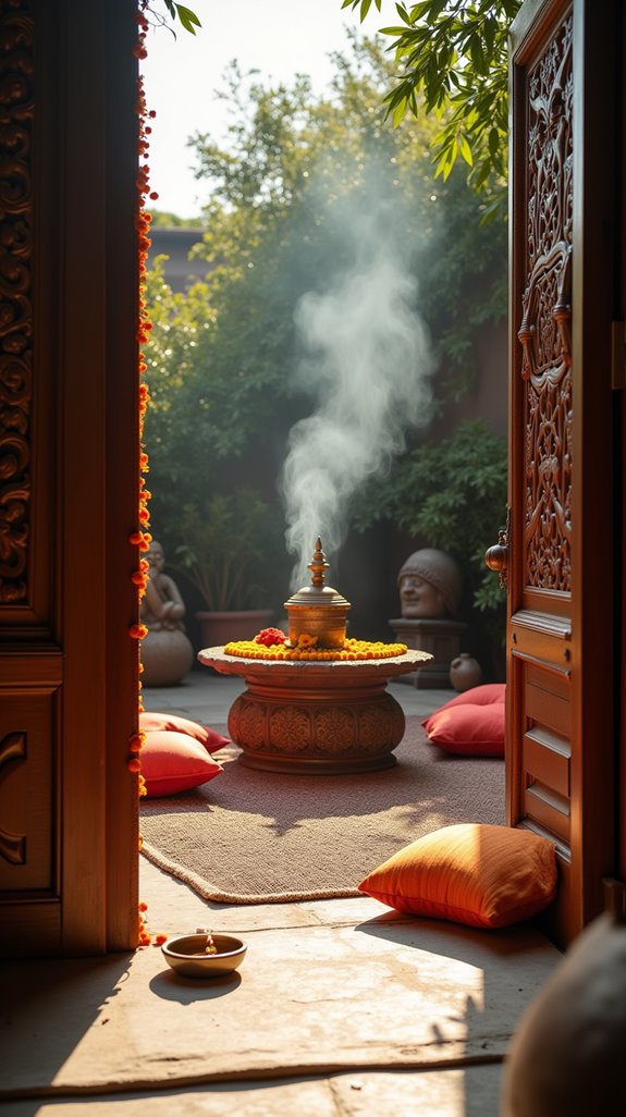 rooftop pooja serenity essentials