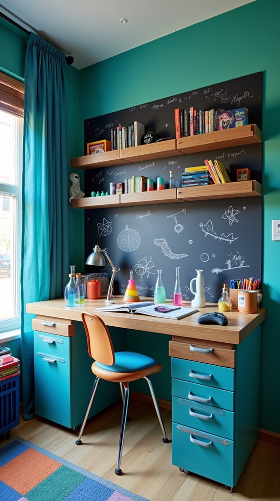 science lab room setup