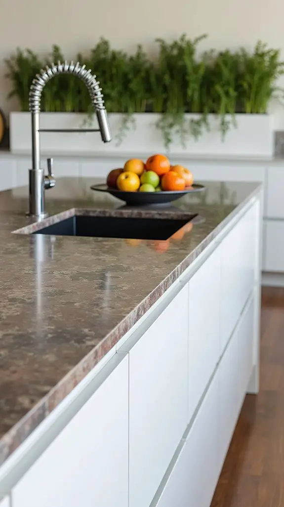 seamless stone sink design