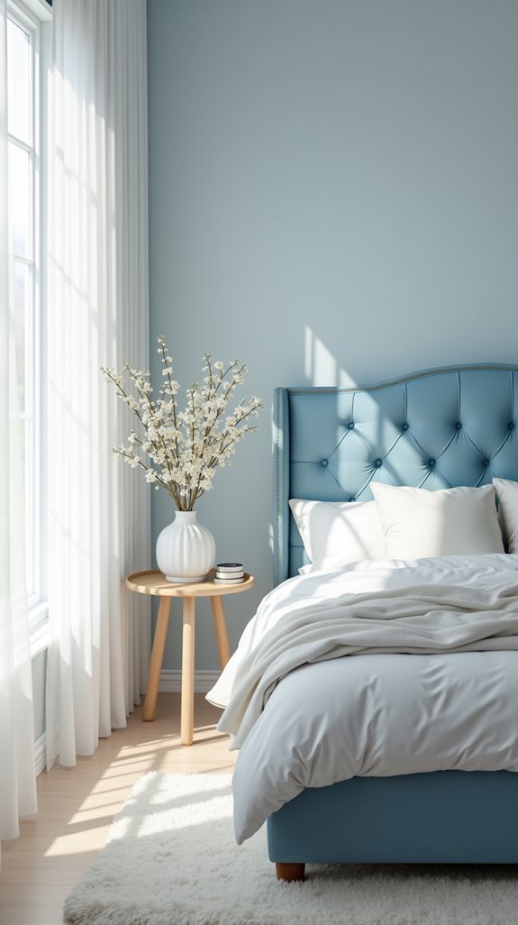 serene baby blue sanctuary