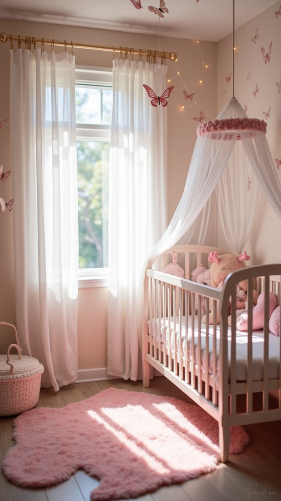 serene butterfly nursery retreat