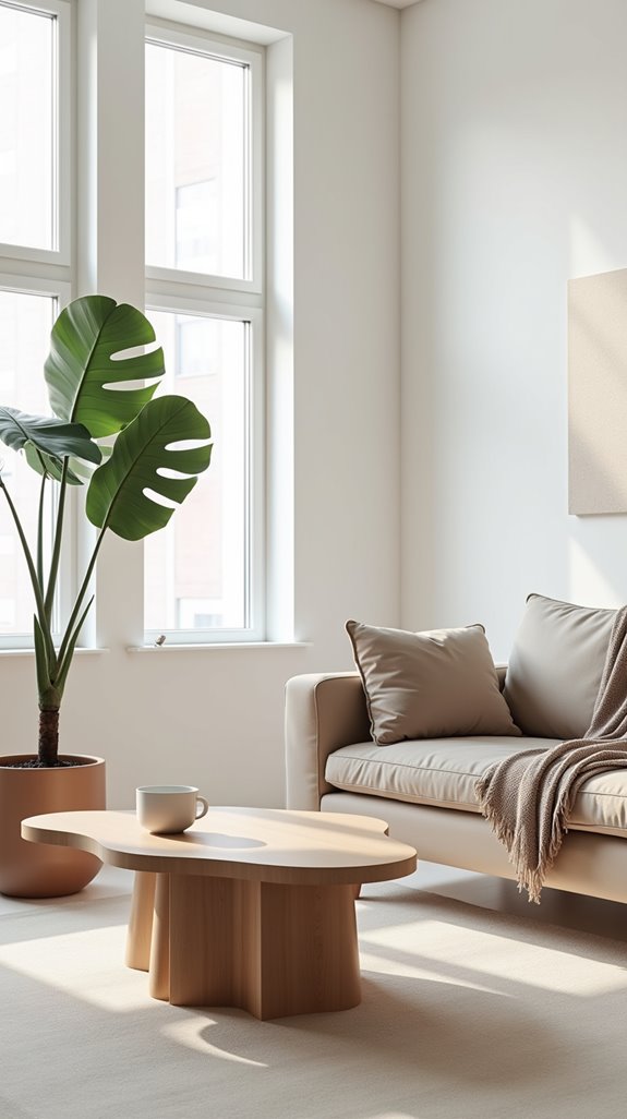 serene minimalist sanctuary design