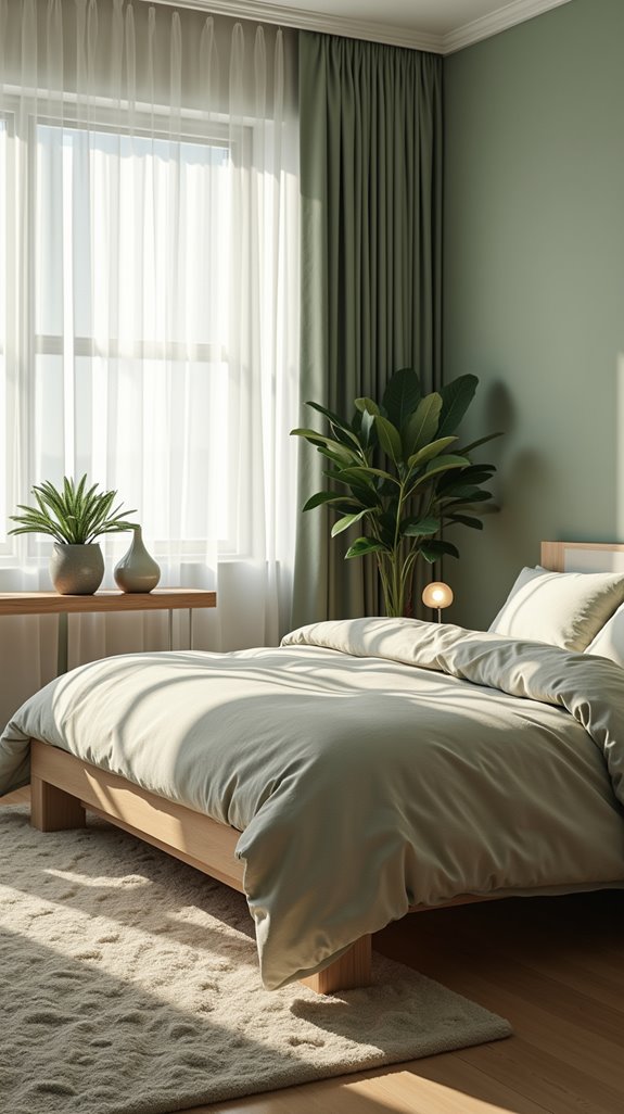 serene sage green sanctuary
