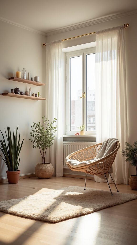 serene yoga alcove retreat