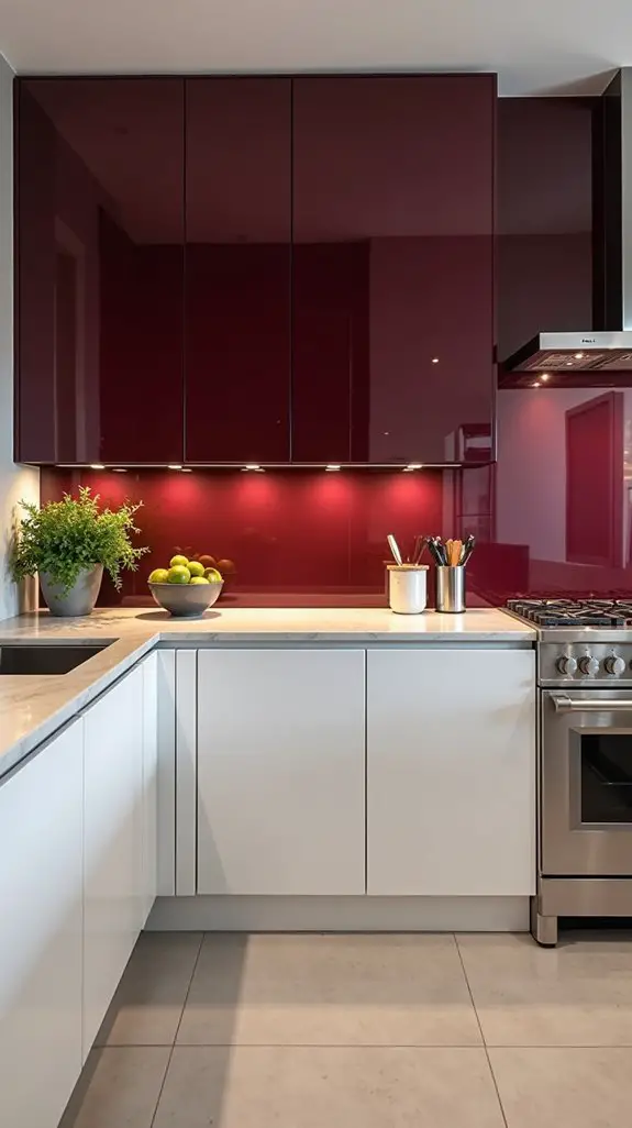 sleek minimalist kitchen design