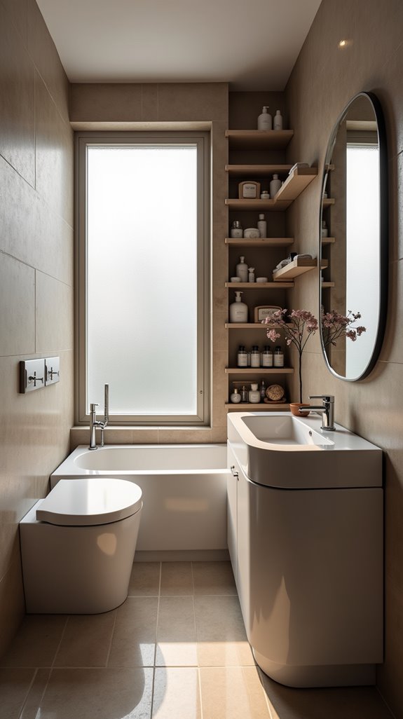 slim bathtub for relaxation