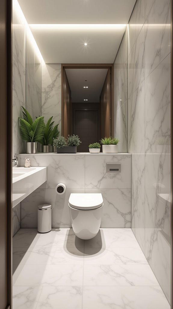 smart toilet luxury experience