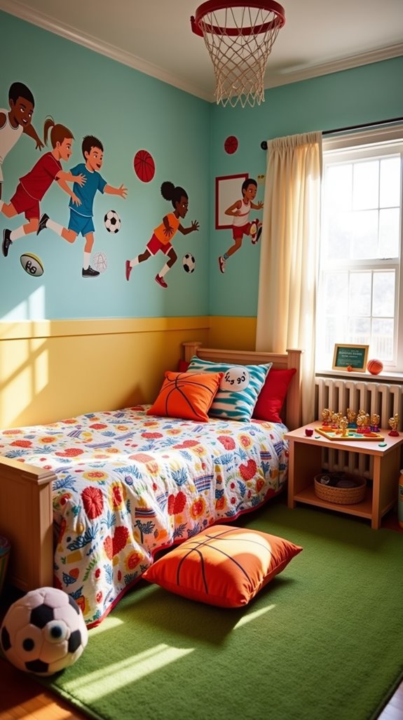 sporty bedroom inspiration ideas
