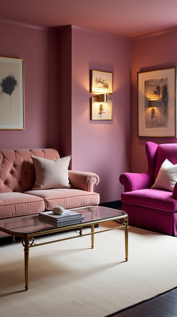 statement furniture color choices