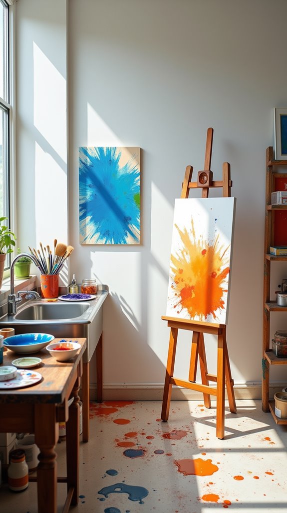 streamlined cleanup for artists