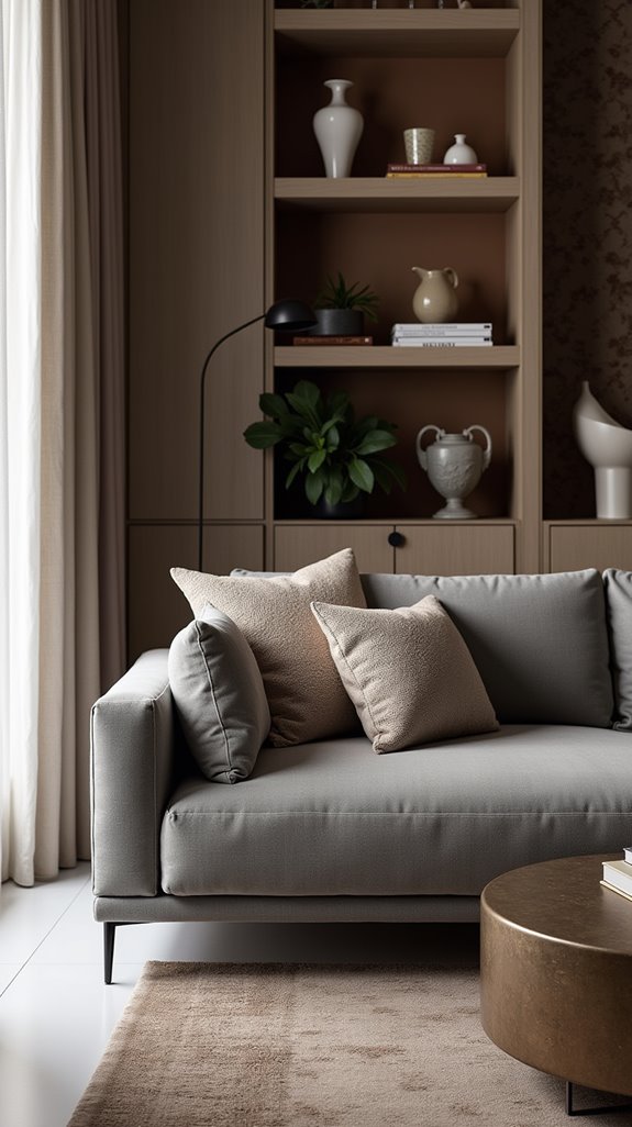 stylish built in shelving solutions