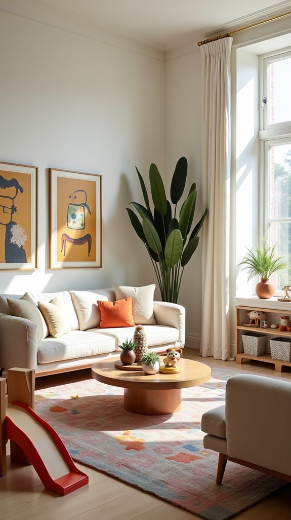 stylish kids play area