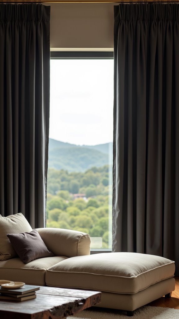 stylish privacy enhancing blackout curtains