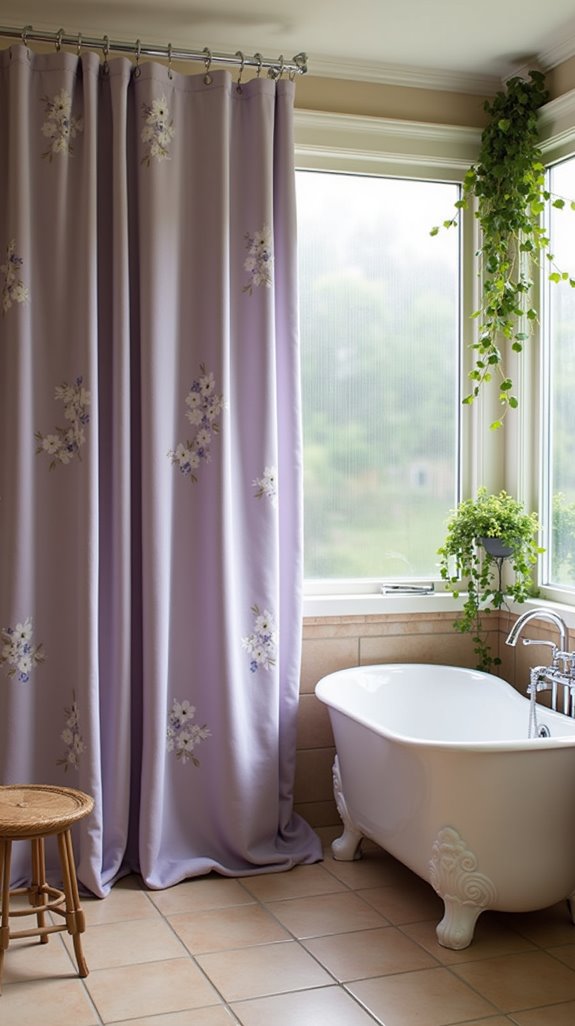 stylish shower curtain options