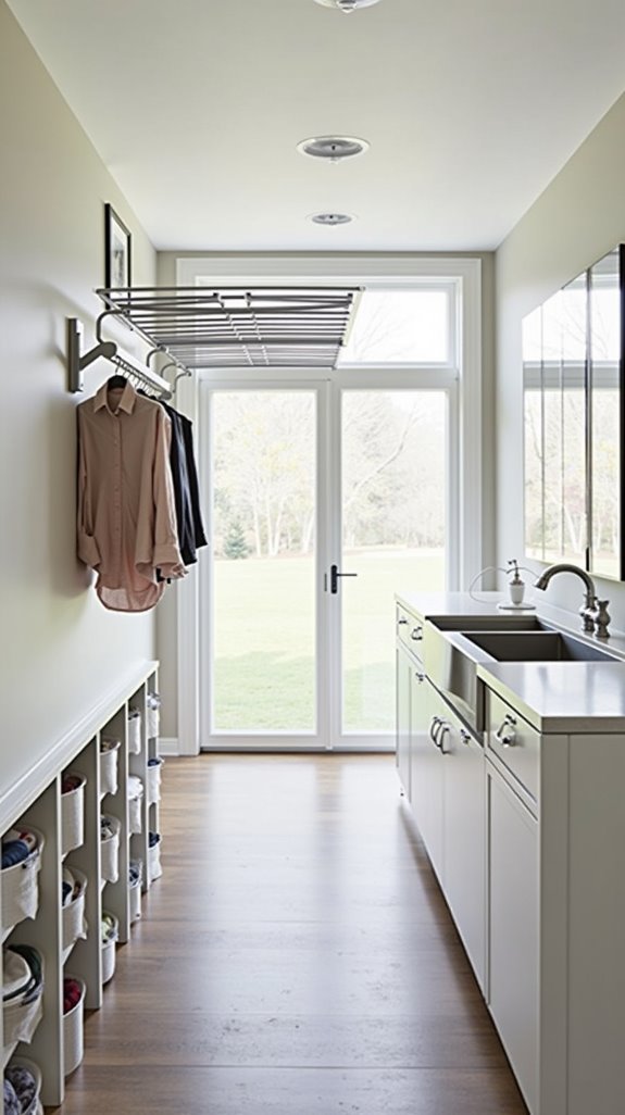 stylish space saving drying rack