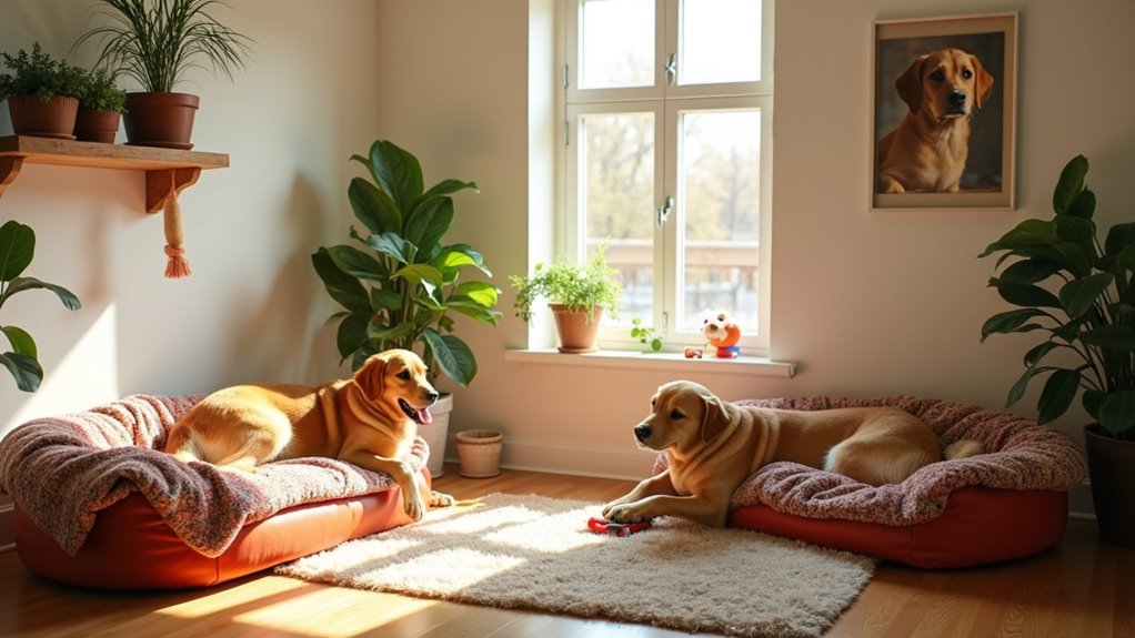 stylish spaces for dogs