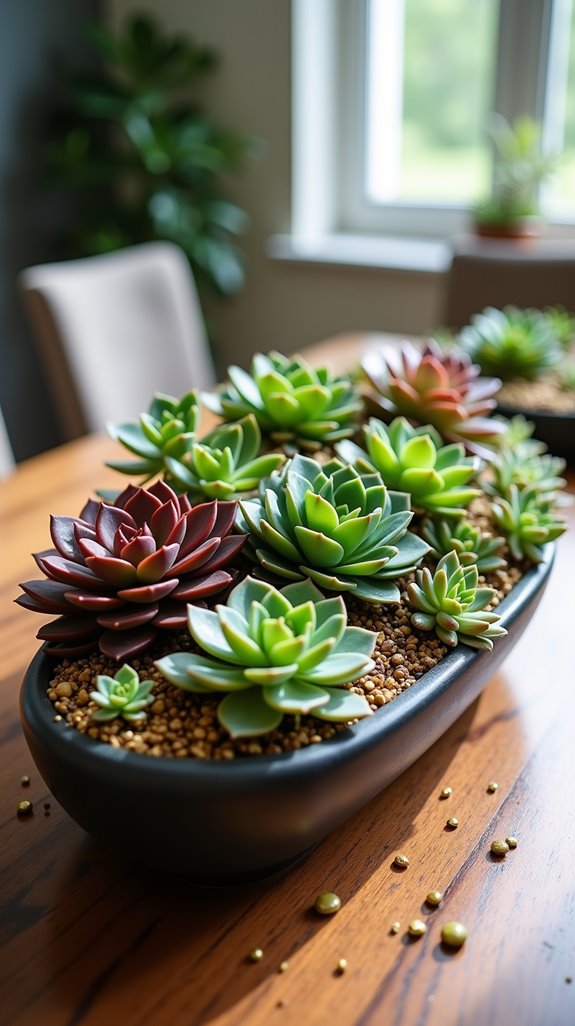succulents for elegant decor