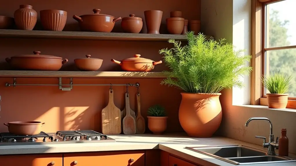 terracotta inspired kitchen designs