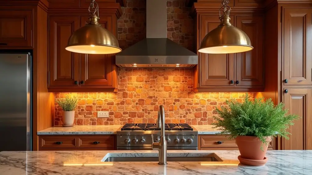 terracotta kitchen backsplash inspiration