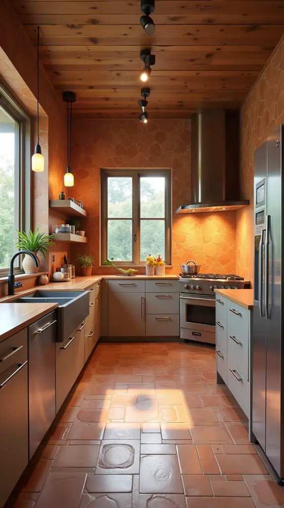 terracotta meets modern design