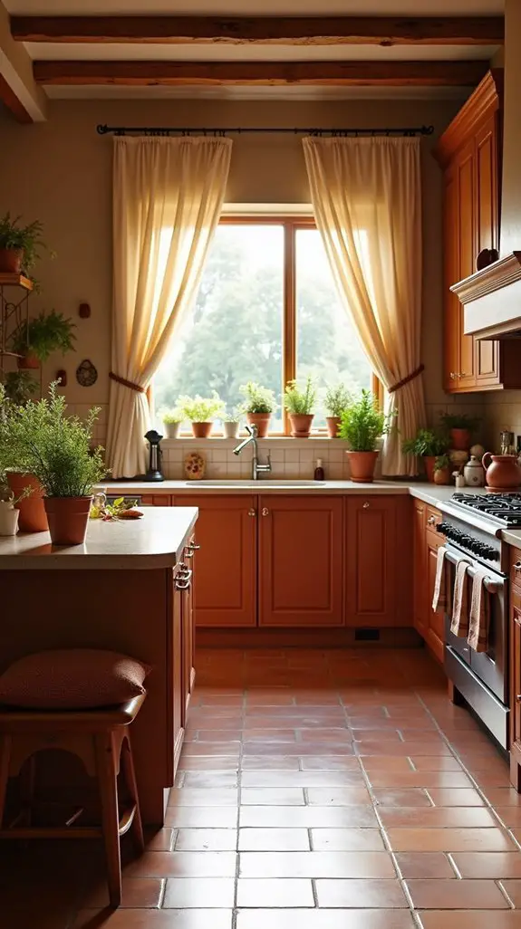 terracotta textiles for comfort