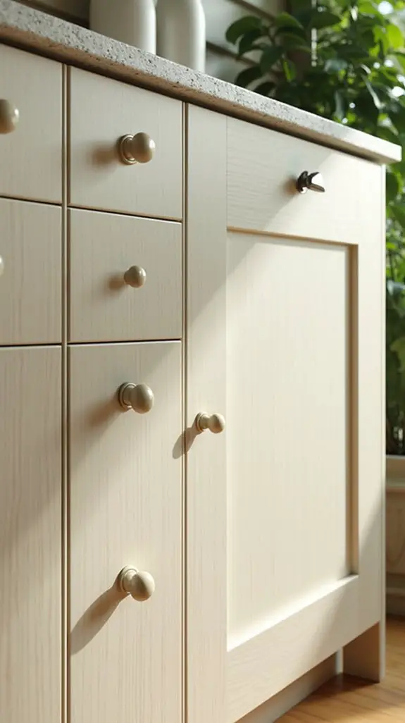 textured natural finishes enhance design