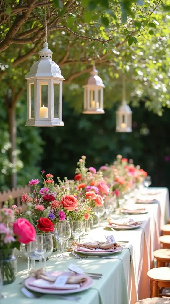 themed garden party favors