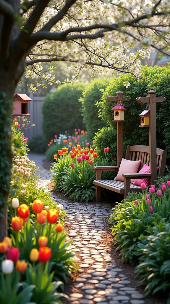 themed outdoor character gardens