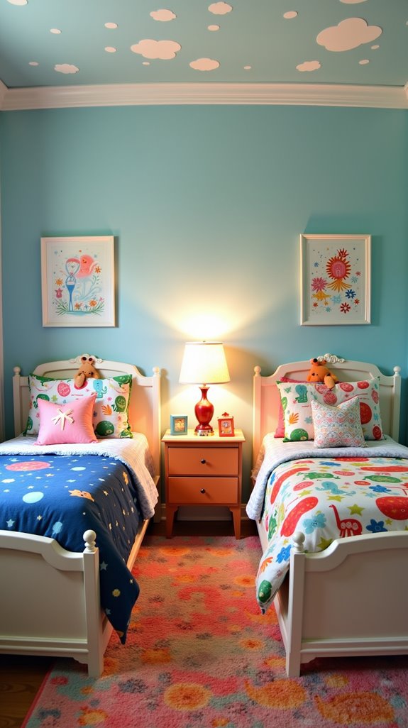 themed twin beds for children