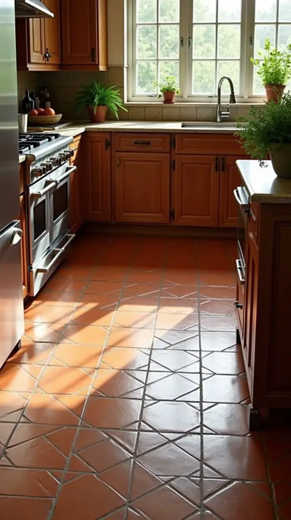 timeless checkerboard tile elegance