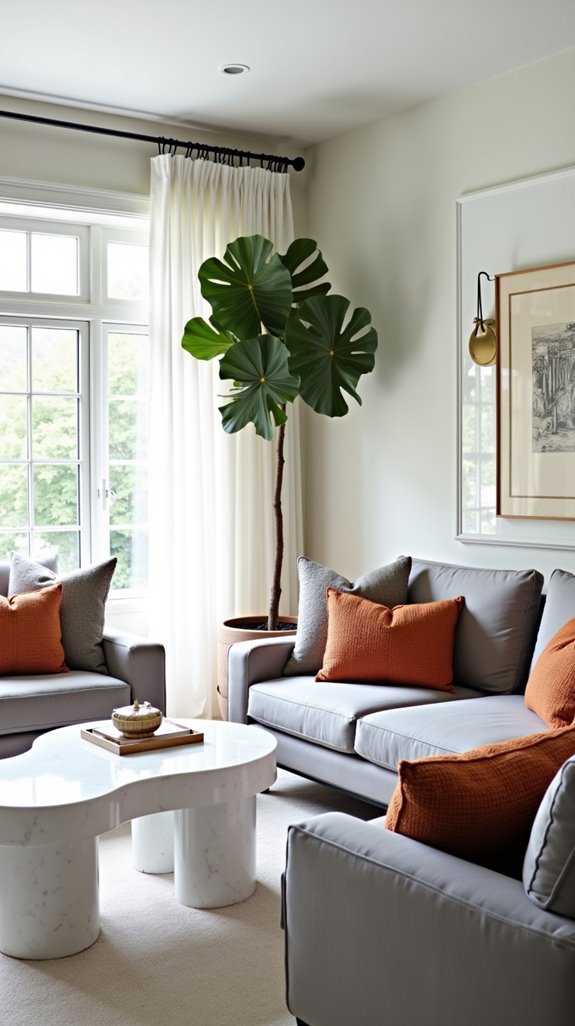 tranquil light grey elegance