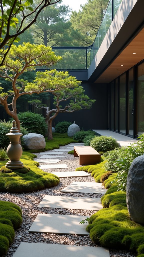 tranquil zen garden elements